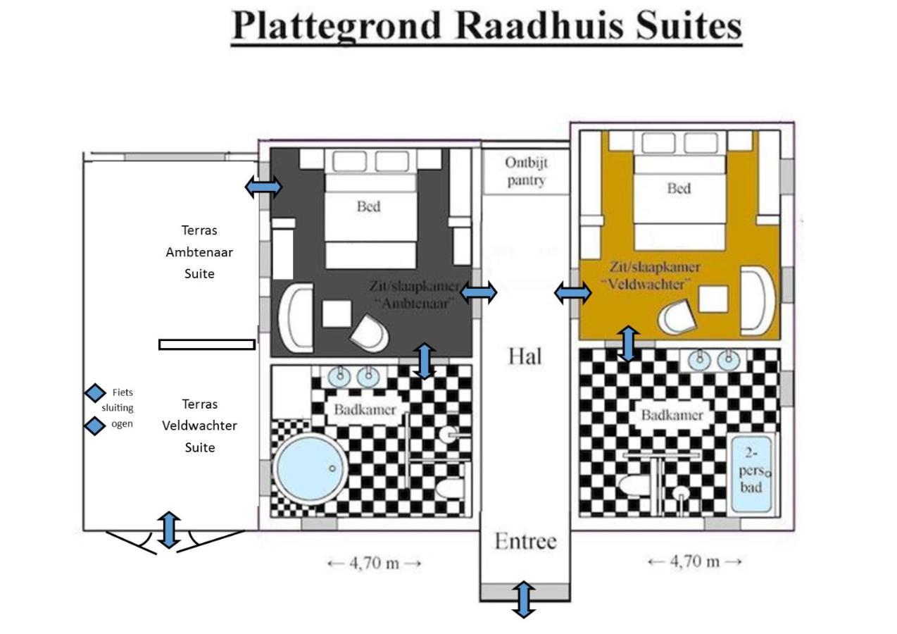 Raadhuis Dinther Suites Heeswijk-Dinther Ngoại thất bức ảnh